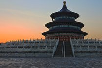 天坛公园景点天气实景图