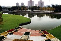 红领巾公园景点天气实景图