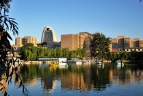 团结湖公园景点天气实景图