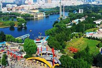 朝阳公园景点天气实景图