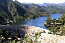 青龙峡景点天气实景图