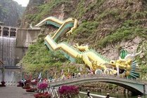 龙庆峡风景区景点天气实景图