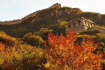 八达岭古长城景区景点天气实景图