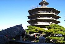 戒台寺景点天气实景图