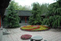 韩村河旅游景村景点天气实景图