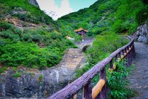圣莲山风景区景点天气实景图
