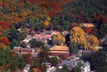 潭柘寺景点天气实景图