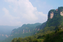 白云观景点天气实景图