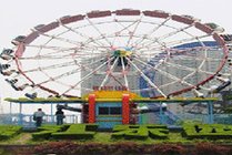 锦江乐园景点天气实景图