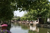 朱家角古镇旅游区景点天气实景图