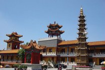 天津荐福观音寺景点天气实景图