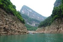 小小三峡景点天气实景图