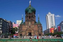 索菲亚广场景点天气实景图