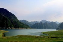 白山市龙山湖景区景点天气实景图