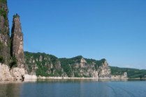 白山湖风景区景点天气实景图