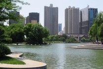 湖滨公园景点天气实景图