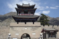 美岱召景点天气实景图