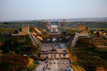 大秦直道文化旅游景区景点天气实景图