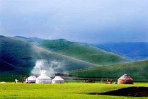 鄂尔多斯文化旅游村景点天气实景图