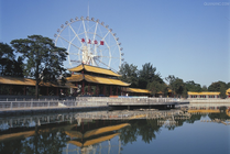 水上公园景点天气实景图
