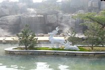 白鹿温泉景点天气实景图