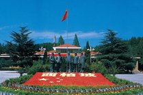 西柏坡旅游区景点天气实景图