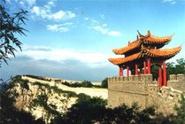 抱犊寨风景区景点天气实景图