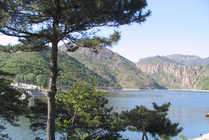 燕塞湖景点天气实景图
