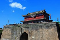 山海关古城景点天气实景图