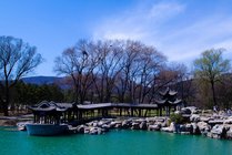 晋祠公园景点天气实景图