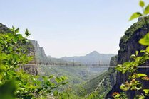 天脊山景点天气实景图