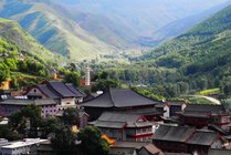五台山风景名胜区景点天气实景图