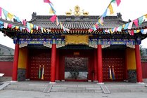 广仁寺景点天气实景图