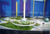 陕西自然博物馆景点天气实景图