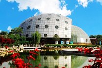 西北农林科技大学博览园景点天气实景图