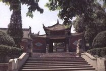 张良庙景点天气实景图