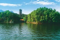 南湖风景区景点天气实景图