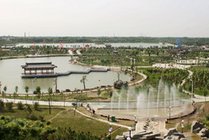夏津县黄河故道森林公园景点天气实景图