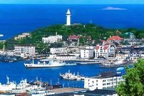 烟台山景区景点天气实景图
