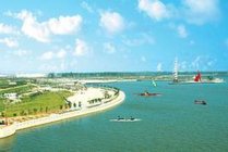 潍河公园景点天气实景图