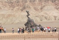 火焰山景区景点天气实景图