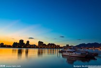 城市海景景点天气实景图