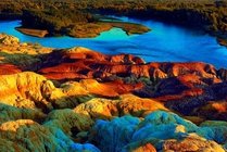 五彩滩景点天气实景图