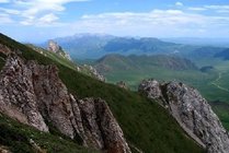 甘南州大峪沟生态旅游景区景点天气实景图