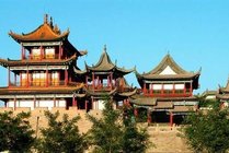 平罗玉皇阁景点天气实景图