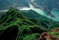 关山国家地质公园八里沟园区景点天气实景图