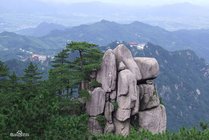 九华山景区景点天气实景图