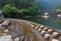 五朵山风景区景点天气实景图