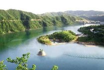 石门湖景点天气实景图
