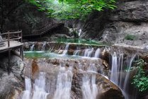 豫西大峡谷景点天气实景图